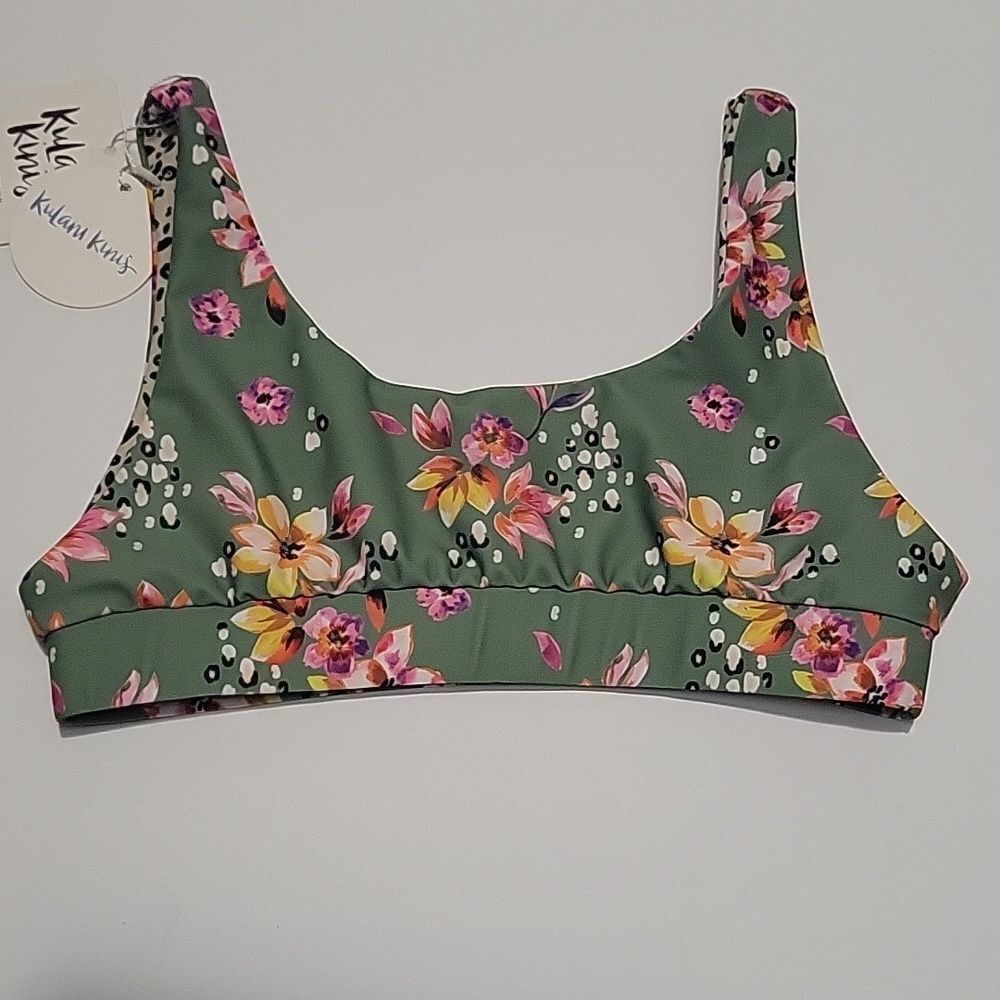 Kulani Kinis Sage Crop Bikini Top